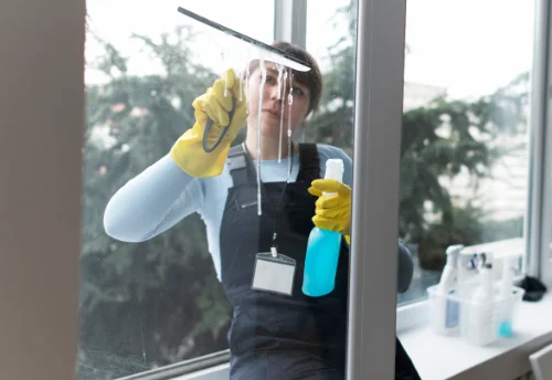 Nettoyage de vitres intérieures et extérieures à Helfaut